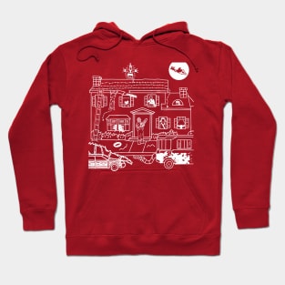 Holiday vacation activities and family at Christmas time Hoodie